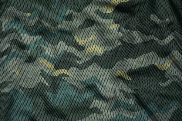 military camouflage jersey fabric texture