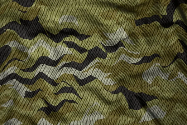 military camouflage jersey fabric texture