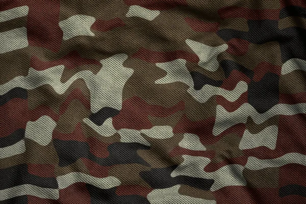 Army Jersey Camouflage Fabric Cloth Texture — Stock Fotó