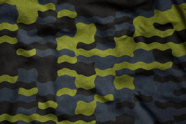 Army Jersey Camouflage Fabric Cloth Texture — ストック写真