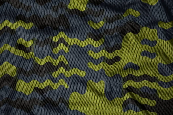 Army Jersey Camouflage Fabric Cloth Texture — Stock fotografie