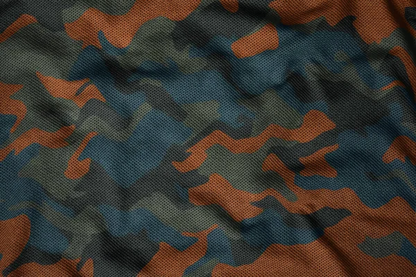 Army Camouflage Tarp Canvas Background — ストック写真