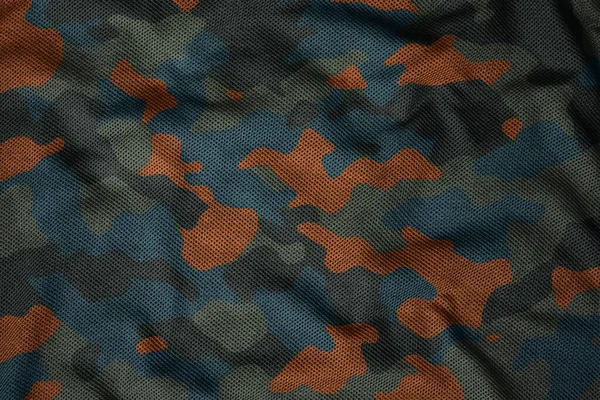 Army Camouflage Tarp Canvas Background — Photo
