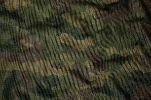 Army Camouflage Tarp Canvas Background — Stock Photo, Image