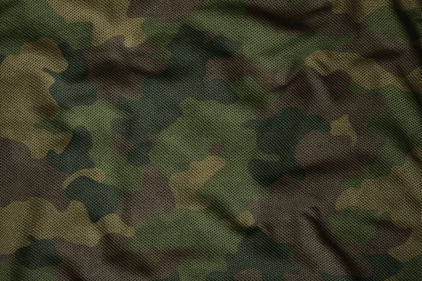 Army Camouflage Tarp Canvas Background — Stok fotoğraf
