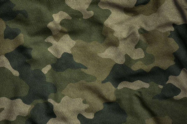 Army Camouflage Tarp Canvas Background — Foto de Stock