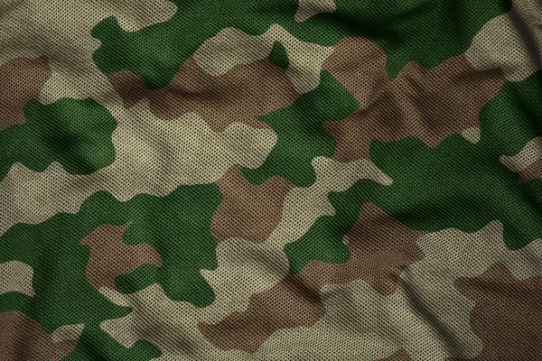 Army Camouflage Tarp Canvas Background — 스톡 사진