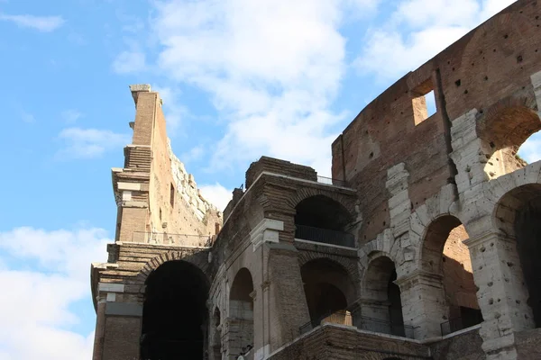 Ancient Roman Ruins Rome Italy Europe Old Colosseum - Stock-foto