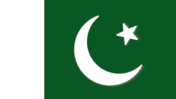 August Pakistan Independence Day Video Animation — Stock Video
