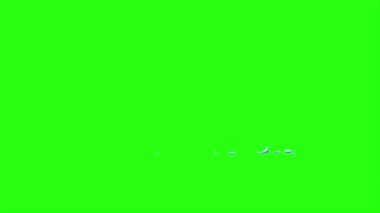 Yeşil ekran arka planında canlandırma sıvısını döndür