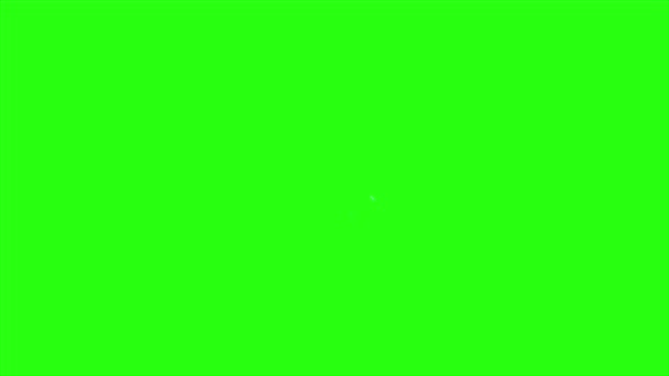 Loop Animatie Vloeistof Groen Scherm Achtergrond — Stockvideo