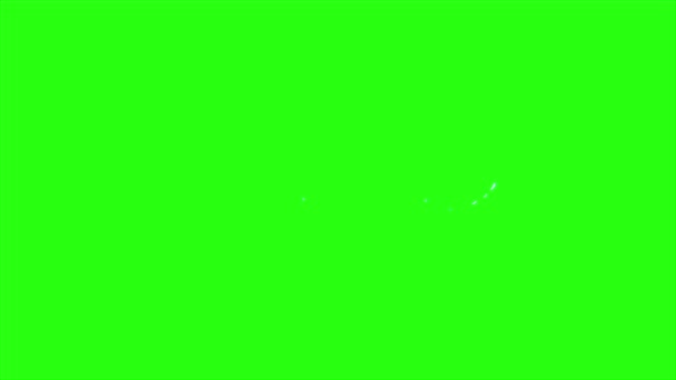 Líquido Animación Loop Sobre Fondo Pantalla Verde — Vídeo de stock