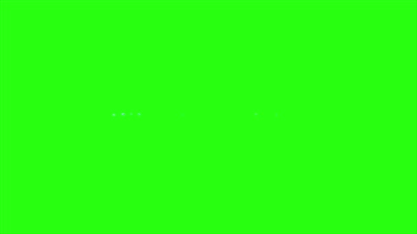 Boucle animation liquide sur fond vert