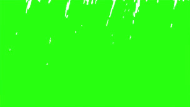 Yeşil Arkaplanda Bir Geçiş Videosu Canlandırması — Stok video