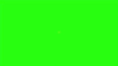 Yeşil ekran arka planında çizgi roman tarzı ile canlandırma enerjisini döndür