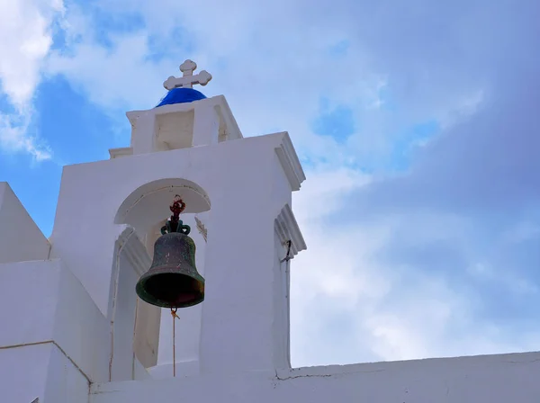 Church bell in aegean island of Serifos, Cyclades, Greece