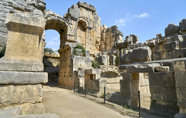 Ancient City Myra Located District Demre Antalya Turkey Founded Plain — ストック写真