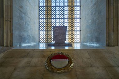Anitkabir is a complex located in the Ankaya district of Ankara, the capital of Turkey, and containing the mausoleum of Mustafa Kemal Ataturk.                    