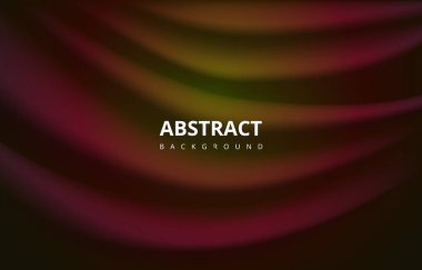 Soyut Koyu Kırmızı İpek Saten Kumaş Dalga Arkaplan Duvar Kağıdı