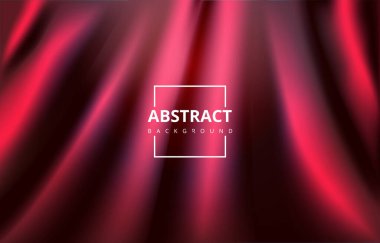 Soyut Koyu Kırmızı İpek Saten Kumaş Dalga Arkaplan Duvar Kağıdı