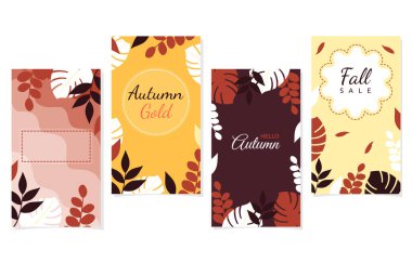 Fallen Leaves Fall Autumn Sale Social Media Business Promotion