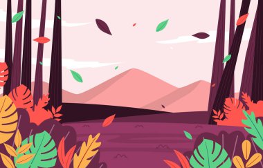 Fallen Leaf Fall Autumn Mountain Nature View