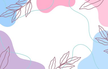 Estetik Renkli Pastel Çiçek Akışkan Özgeçmişi