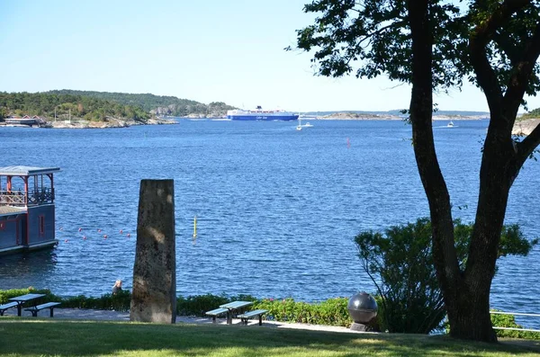 Tengeri Kilátás Skagerrak Közelében — Stock Fotó