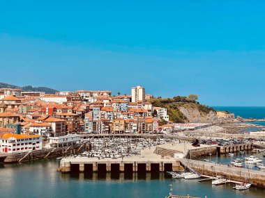 Hırvatların eski Dubrovnik kasabasının güzel manzarası