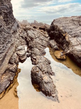 Deniz manzarası çok güzel. Doğa