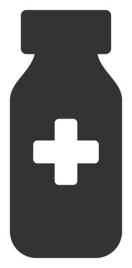 Tıbbi Veri - Vektör Simgesi İllüstrasyonu