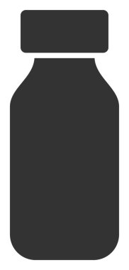 Vial - Vektör Simgesi İllüstrasyonu