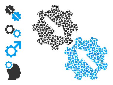 Çemberlerin ve İkramiye Simgelerinin Noktalı Vites Bütünleşmesi