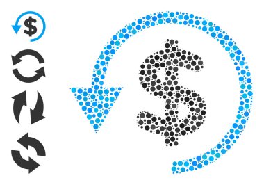 Çemberlerin ve Benzer Simgelerin Noktalı Yükleme Kompozisyonu