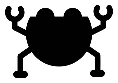 Yapay Nanobot - Raster Simgesi İllüstrasyonu