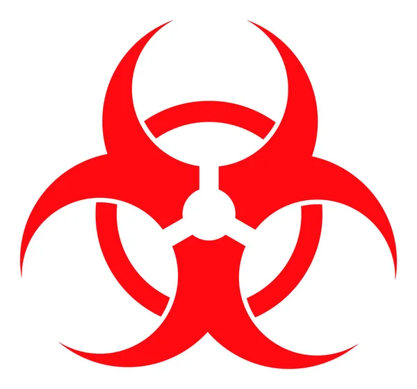 Bio Hazard - Illustrazione delle icone raster — Foto Stock