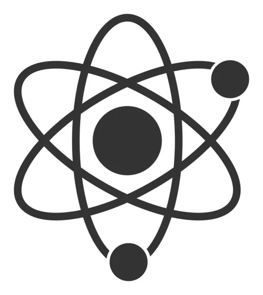 Atomowe - Ilustracja ikony rastrowej — Zdjęcie stockowe