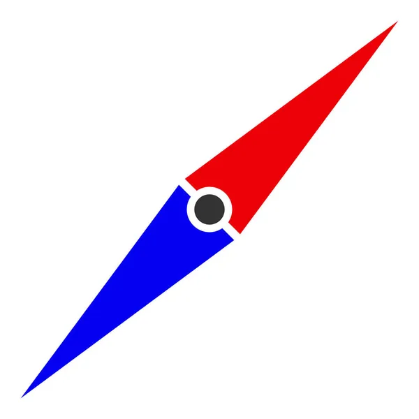 Flecha de brújula - Ilustración de icono de trama — Foto de Stock