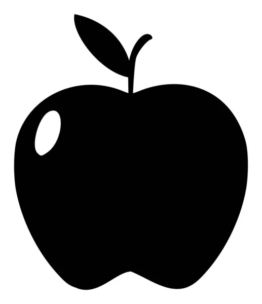 Apple Fruit - Raster Icon Illustration — Stock Photo, Image