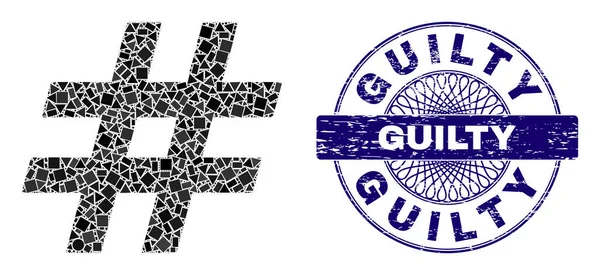 Çizilmiş Suçlu Damgası ve Geometrik Hapishane Mozaiği