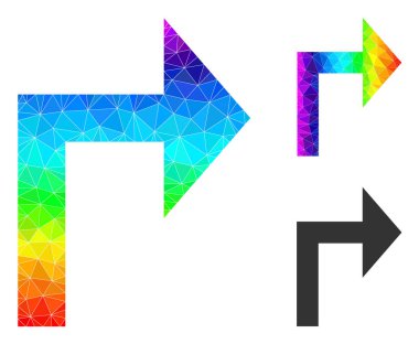 Spektrum Gradyanlı Çokgen Sağa Dön