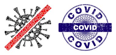 Tehlike Kapalı Mühürleme ve Geometrik Kapalı Virüs Mozaiğini Kaldır