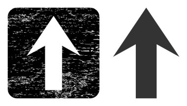 Desenli Ok Yukarı Delik İzi