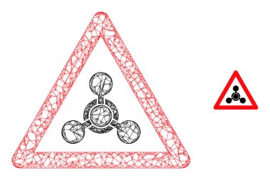 Ağ Ağı Kimyasal Uyarı Simgesi