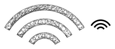 Ağ Ağı Radyo Dalgaları Simgesi