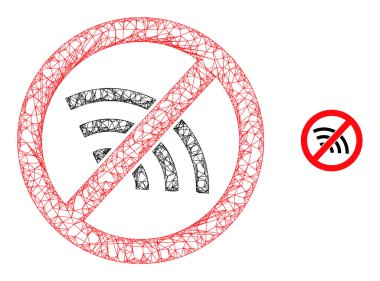 Ağ Ağı Durdurma Wi-Fi Simgesi