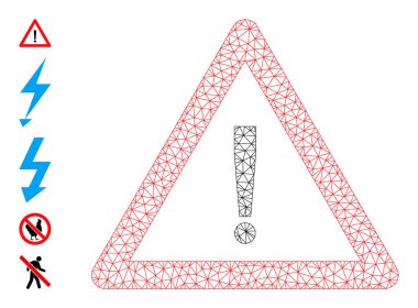 Ağ 2B Tehlike Uyarı Simgesi