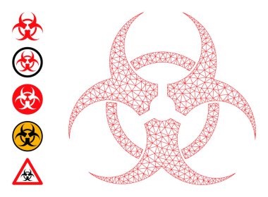 Ağ Ağı Biyolojik Tehlike Simgesi