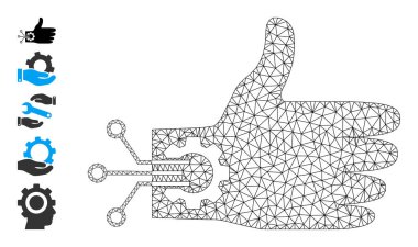 Kabuk Mekanik El Simgesi