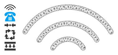 Ağ Ağı Wi-Fi Kaynak Simgesi